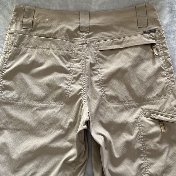 Royal Robbins Shorts Hiking Nylon Tan Sz 30/10 - Picture 6 of 17